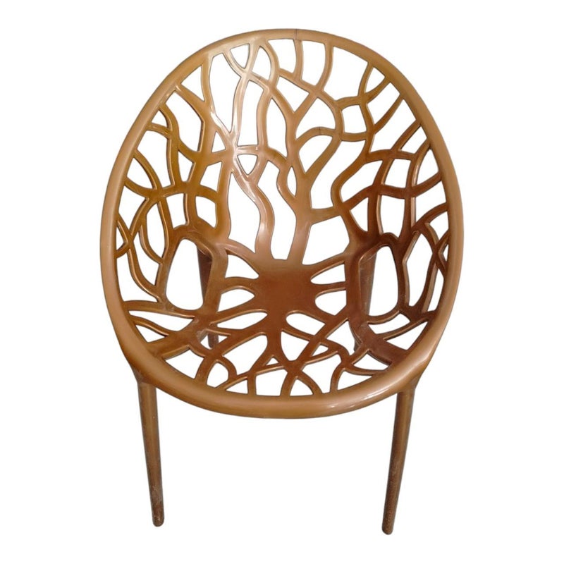 كرسي مارسيليا من خورشيد بلاست للبلاستيك - ذهبي